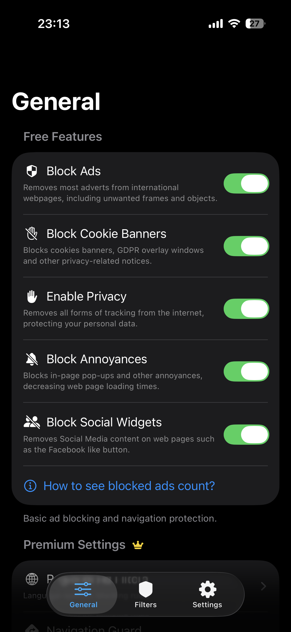 uShield App Screenshot 1